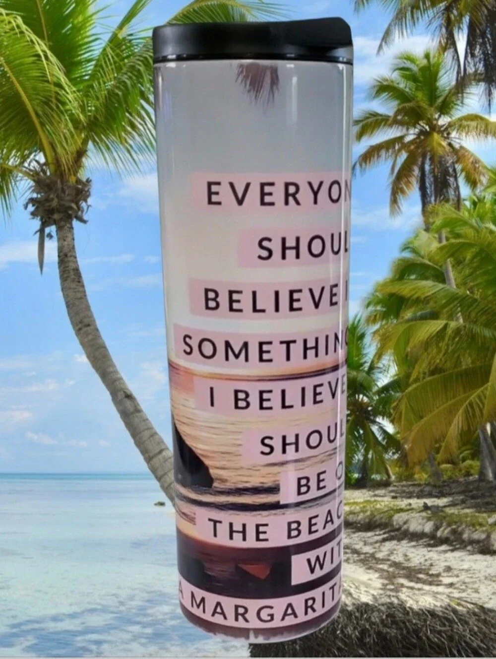 Margarita Beach Day 30oz Tumbler with duo lids 🎉sale